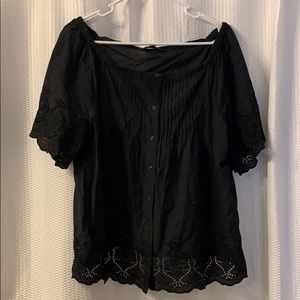 Ralph Lauren button top